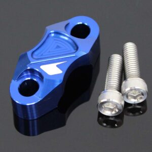 Clutch/Brake Mount Clamp), Blue, Bikers