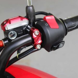 Clutch/Brake Mount Clamp), Black, Bikers