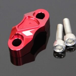 Clutch/Brake Mount Clamp), Red, Bikers