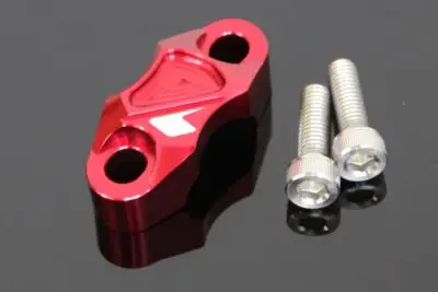 Clutch/Brake Mount Clamp), Red, Bikers