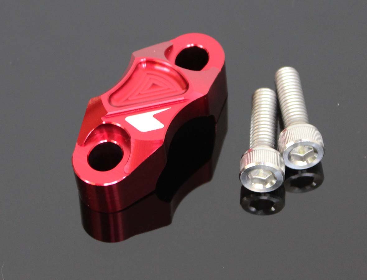 Clutch/Brake Mount Clamp), Red, Bikers