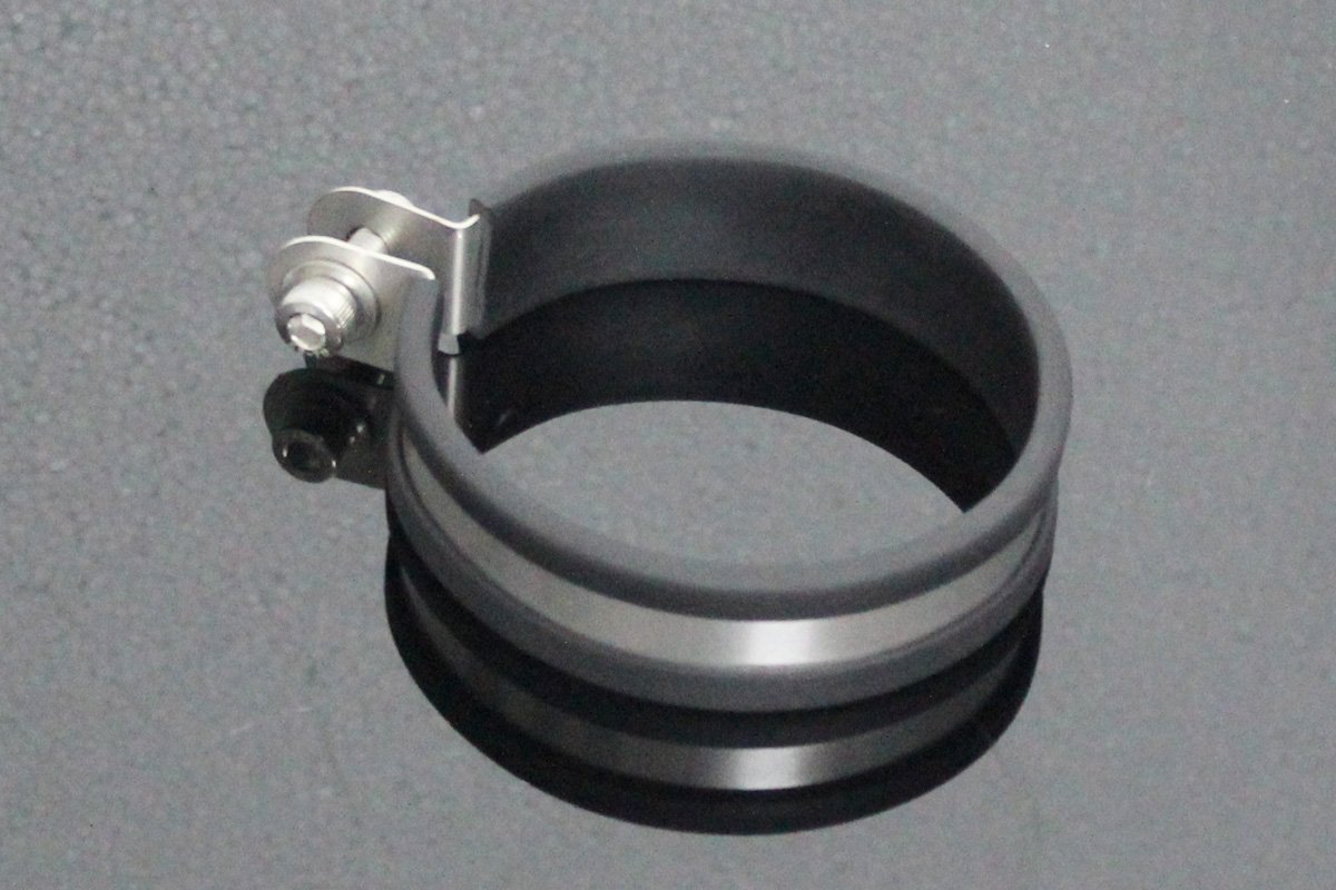 Clamp, Silencer, Single, 120mm., Assy.