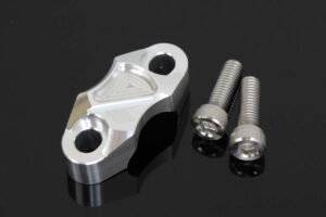 Clutch/Brake Mount Clamp), Silver, Bikers
