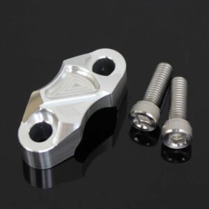 Clutch/Brake Mount Clamp), Silver, Bikers