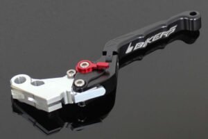 Clutch Lever CNC, Black, Flip Up Type.