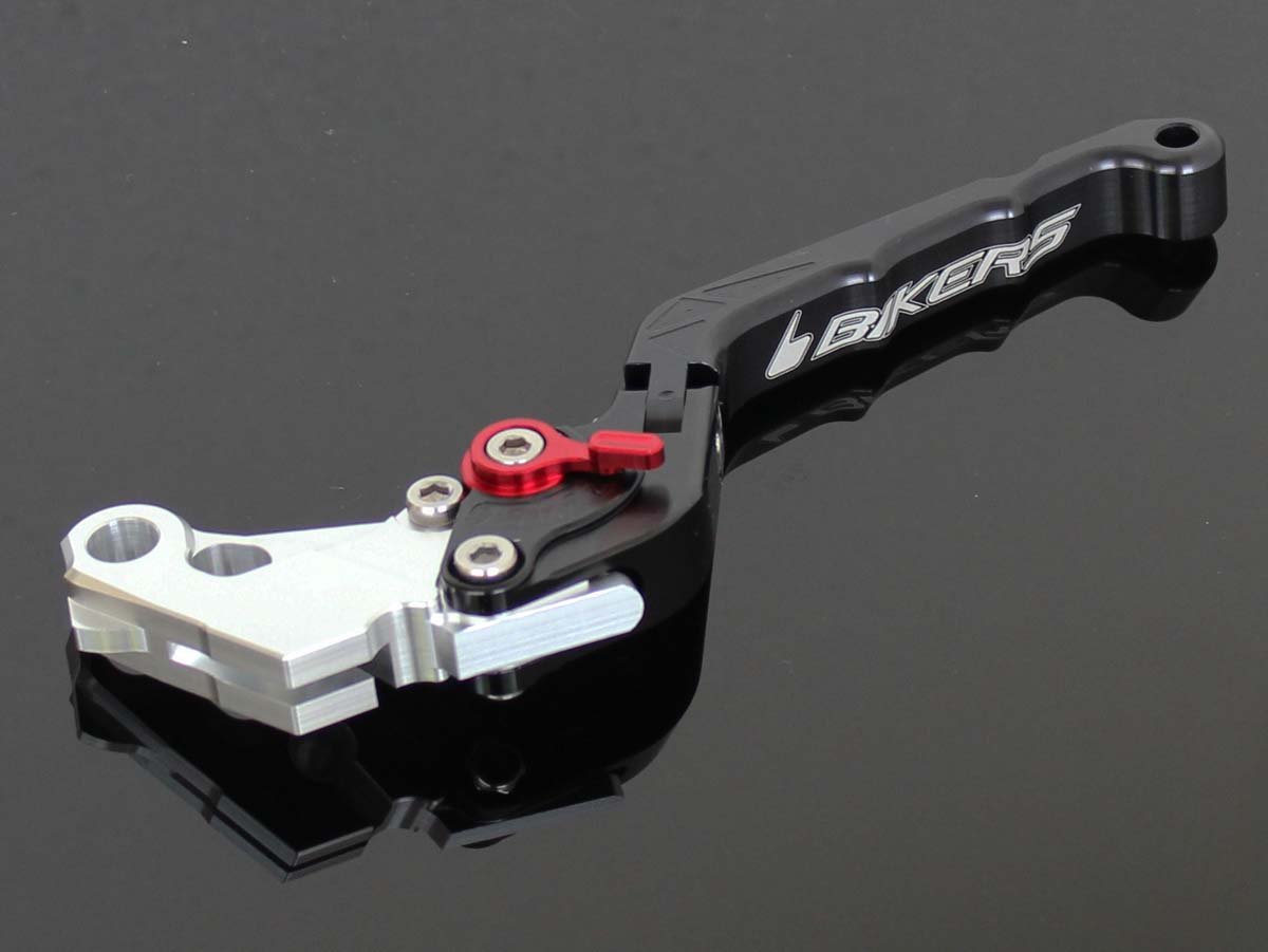Clutch Lever CNC, Black, Flip Up Type.