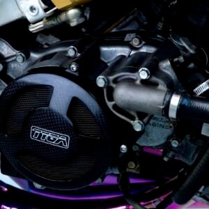 Clutch Cover, Carbon, NSR250 SE/SP, Assy.