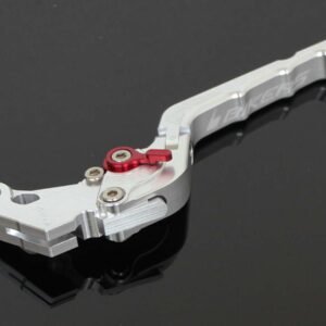 Clutch Lever CNC, Silver, Flip Up Type.