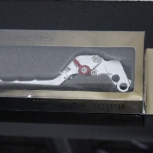 Clutch Lever CNC, Silver, Flip Up Type.