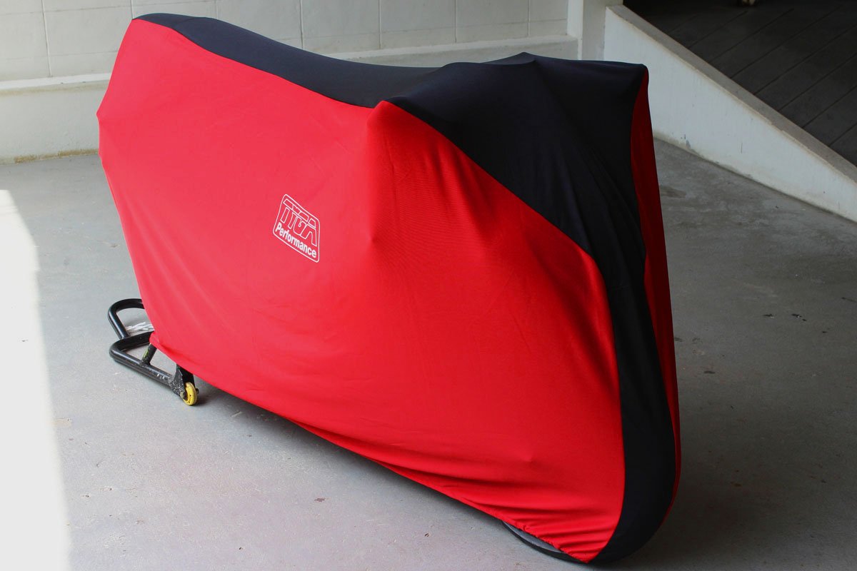 TYGA Bike Dust Cover, Red/Black