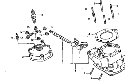 Cylinder, Cylinder head