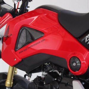 Tank Shrouds, With Duct and Grille, Pair, Carbon, MSX125 Grom