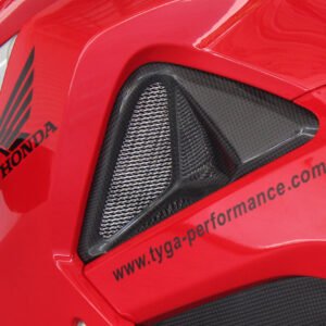 Tank Shrouds, With Duct and Grille, Pair, Carbon, MSX125 Grom
