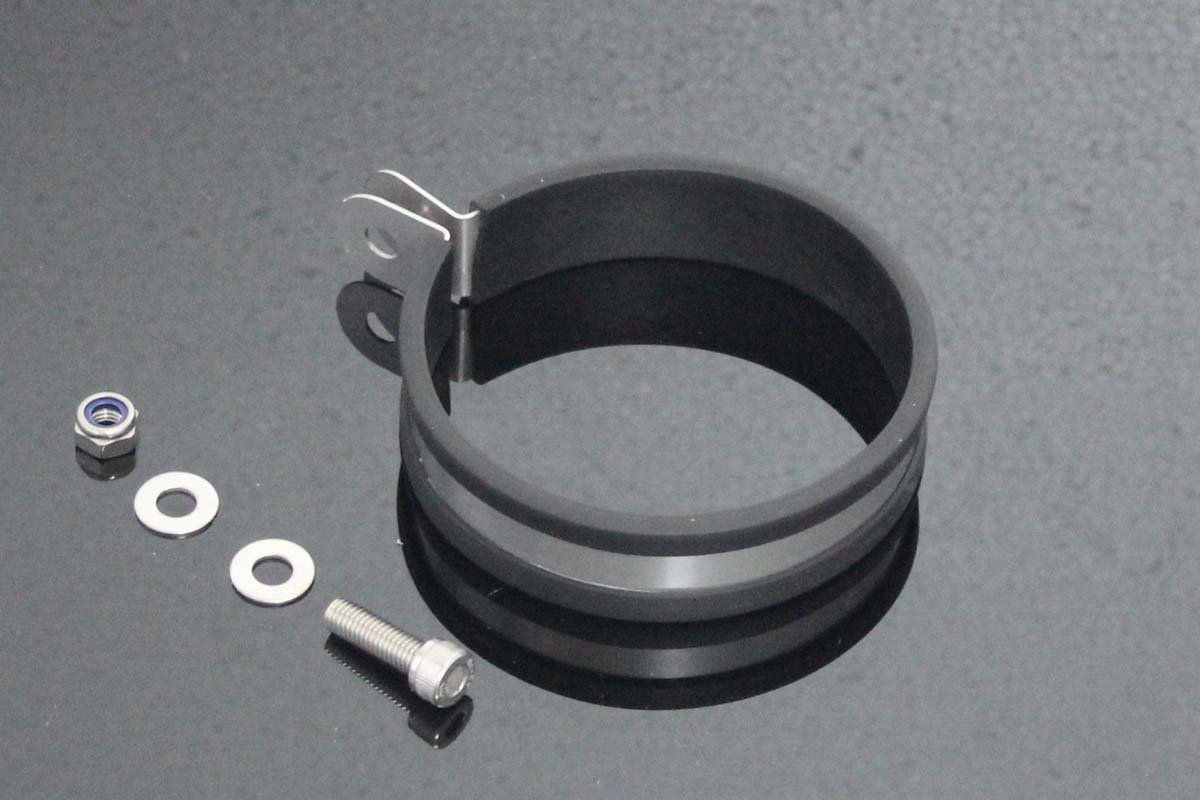 Clamp, Silencer, Ninja 250, Single, 4 inch, Assy.
