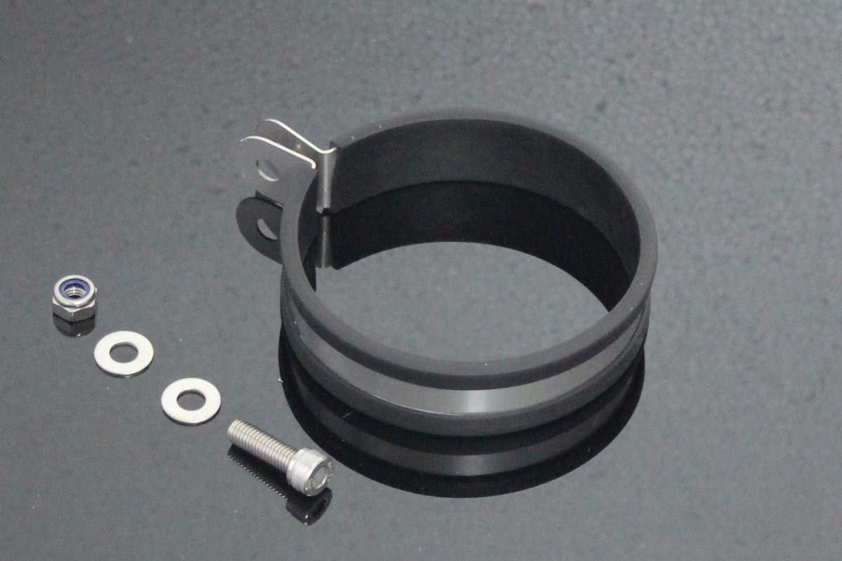 Clamp, Silencer, Single, 4 inch, Assy.