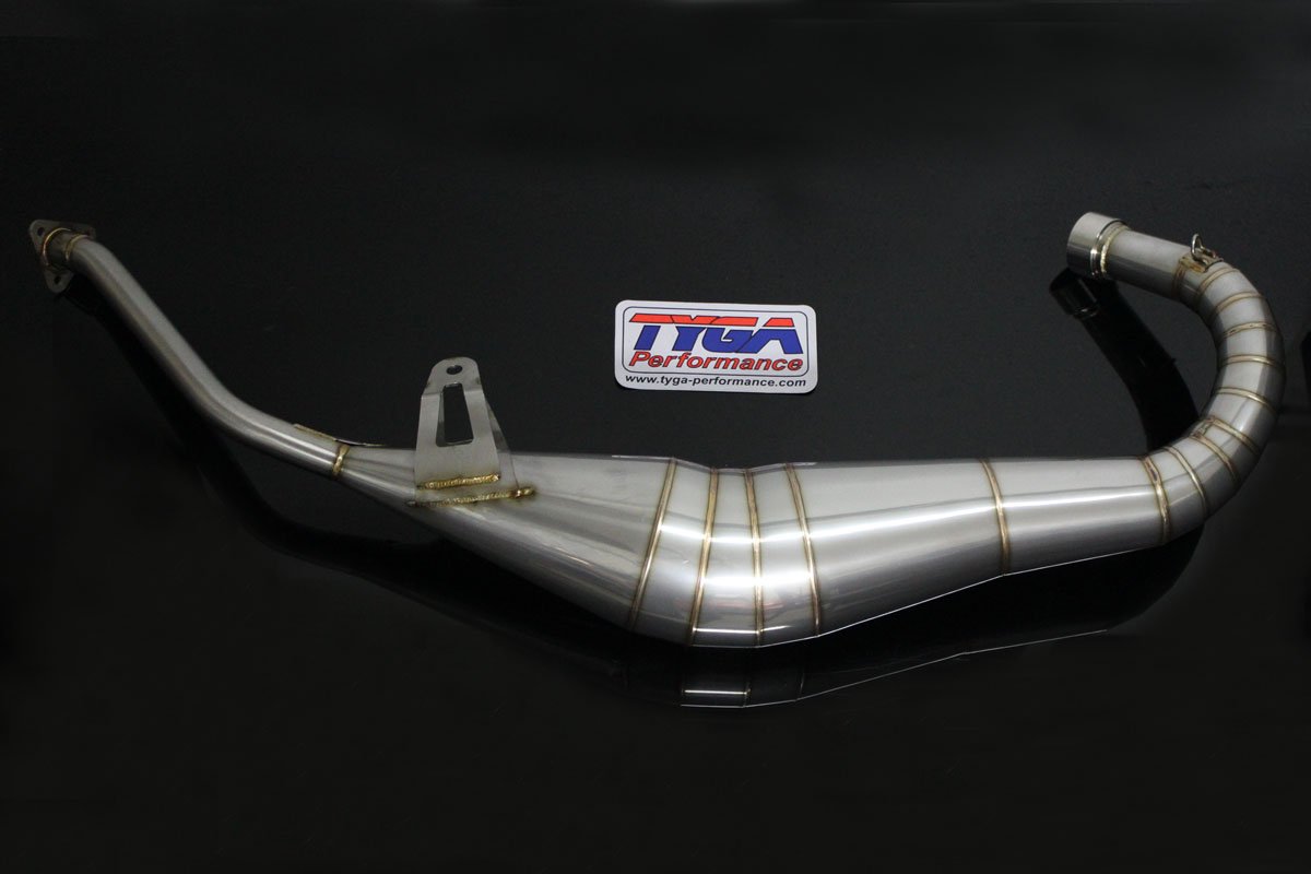 Exhaust Chamber, Stainless Steel, Cagiva Mito 125