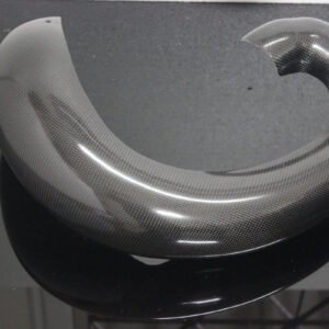 Exhaust Chamber Guard, Carbon, KTM250/300 Off-road