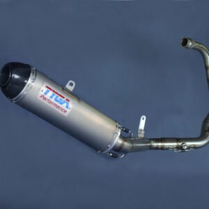 Set, Pipe, Race System, Yamaha R25/R3, MT-25/MT-03, Stainless, Stainless Silencer, Carbon End Cap
