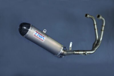 Set, Pipe, Race System, Yamaha R25/R3, MT-25/MT-03, Stainless, Stainless Silencer, Carbon End Cap