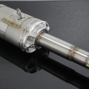 Silencer, Stainless, Oval/Carbon End Cap, Underbelly Short, MSX125 Grom