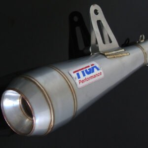Silencer, Stainless Moto Maggot, 43 mm., Ninja 250/300R, No fittings