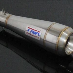 Silencer, Stainless Moto Maggot, 50.8 mm., No fittings