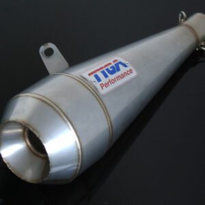 Silencer, Stainless Moto Maggot, 35 mm., MSX125 Grom, Assy.