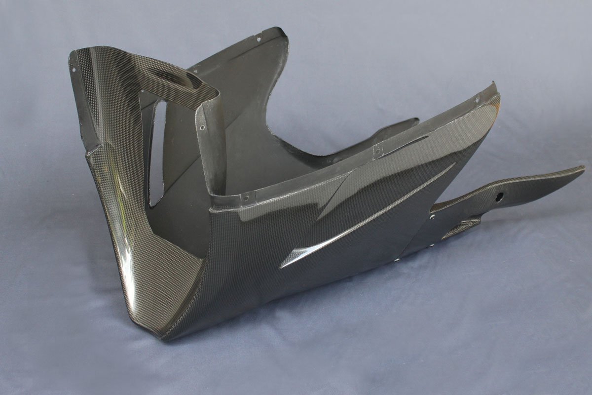 Lower Cowling, Carbon, NC30, GP-T, Assy.