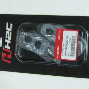 Rider Foot Pegs, CNC, Grey, Pair, MSX125 Grom