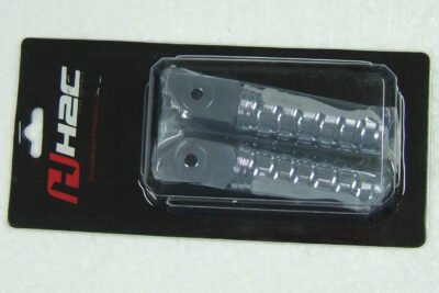 Pillion Foot Pegs, CNC, Grey