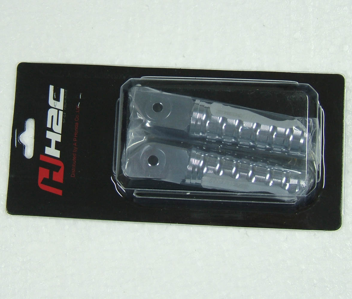 Pillion Foot Pegs, CNC, Grey