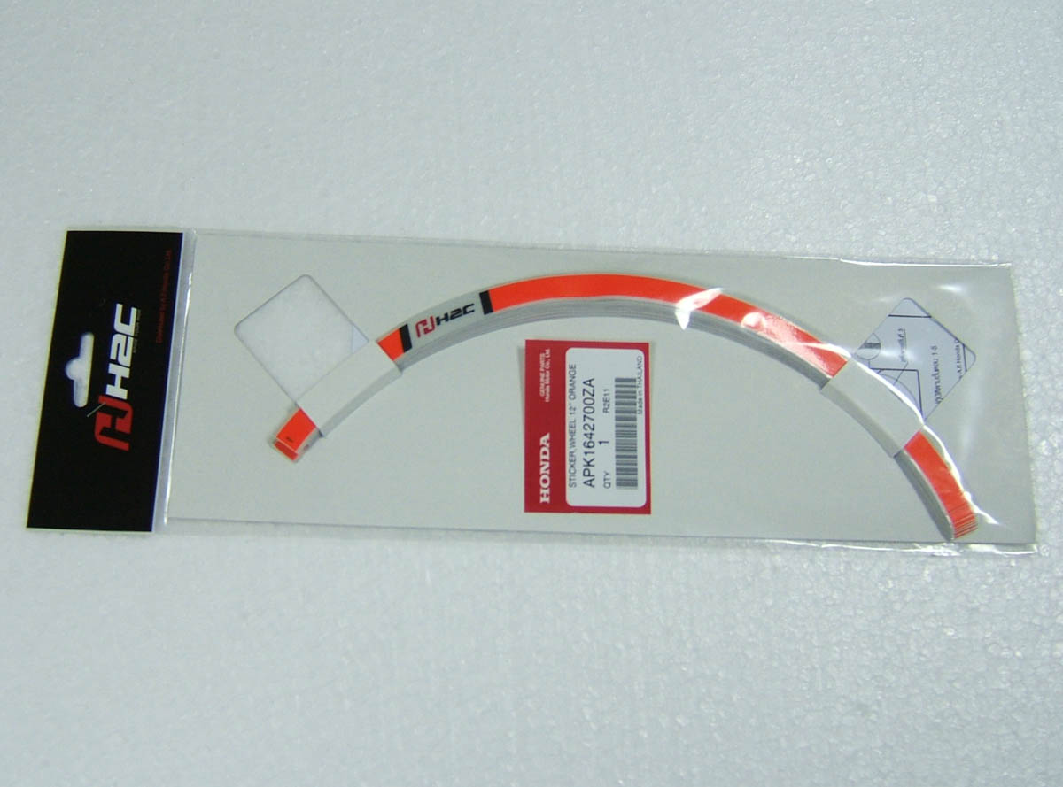 Rim Tape, 12", Orange, H2C (CLEAROUT)
