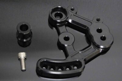 Tyga Step Kit Replacement Left Side Hanger, MSX125 Grom, Black, Assy.