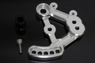 Tyga Step Kit Replacement Left Side Hanger, MSX125 Grom, Silver, Assy.