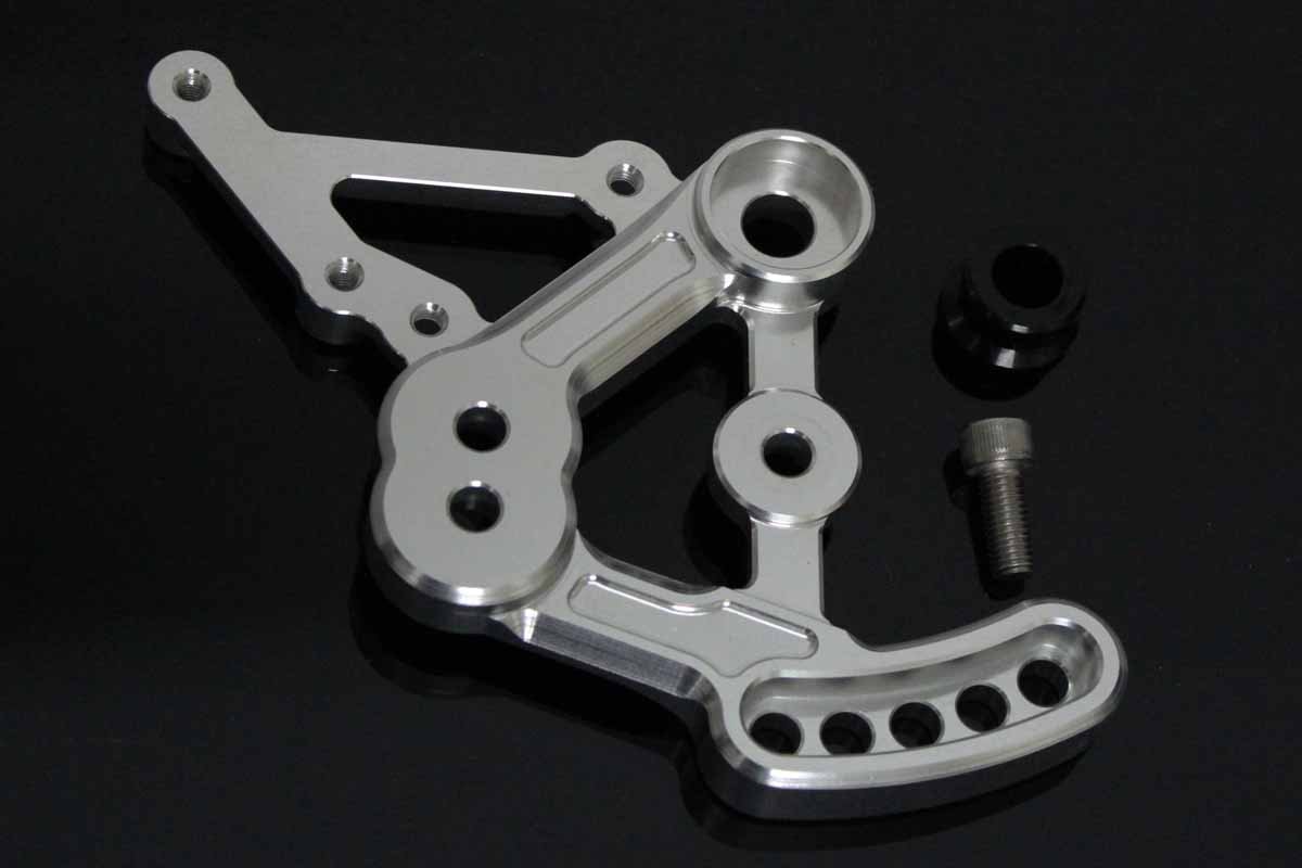 Tyga Step Kit Replacement Right Side Hanger, MSX125 Grom, Silver, Assy.