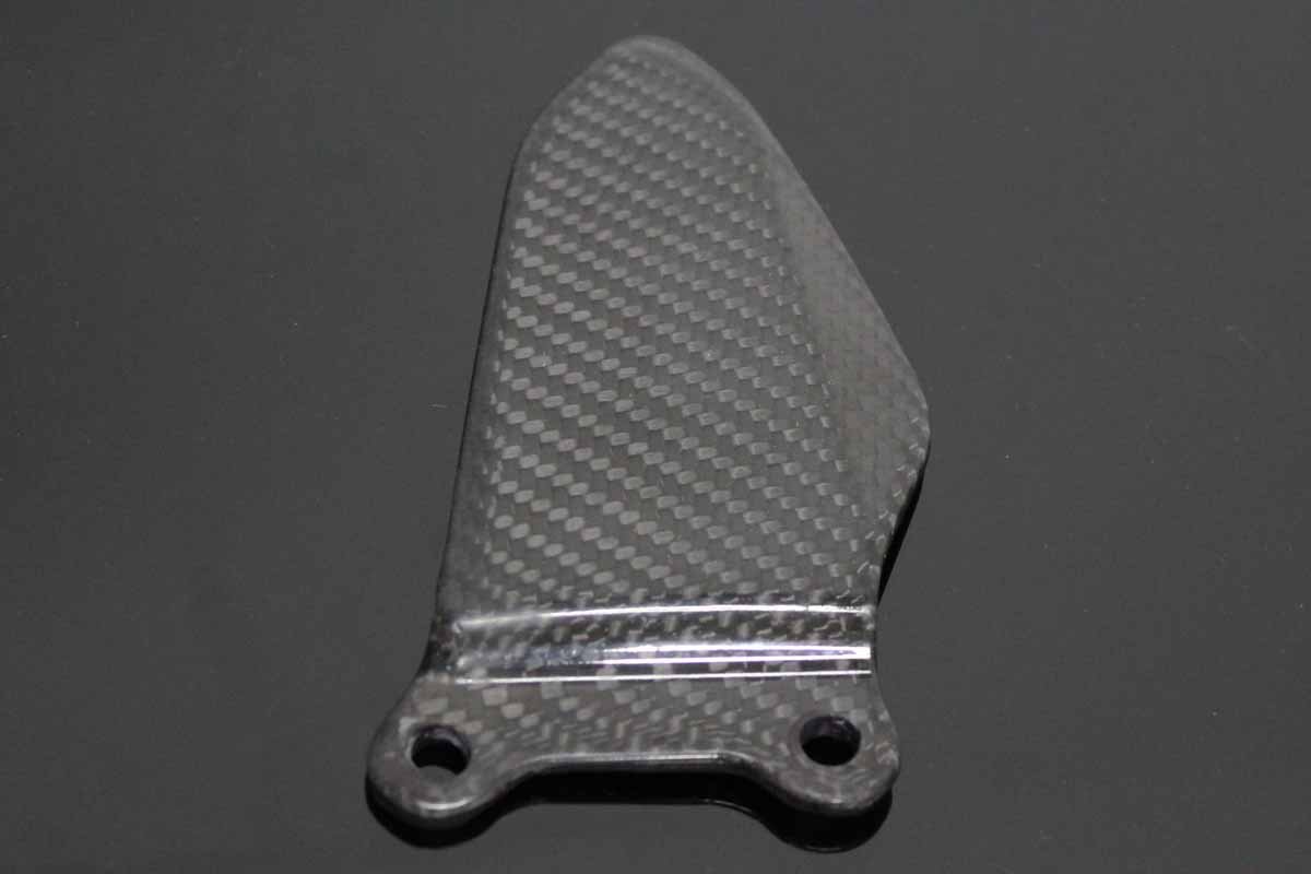 Heel Guard, Left Only, Carbon