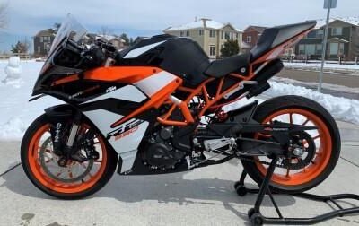 Jordan's KTM RC390