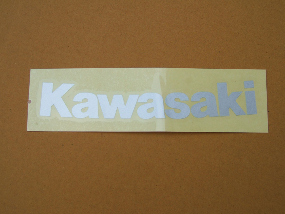 Decal, Fuel Tank, Kawasaki, Silver, Ninja 250R