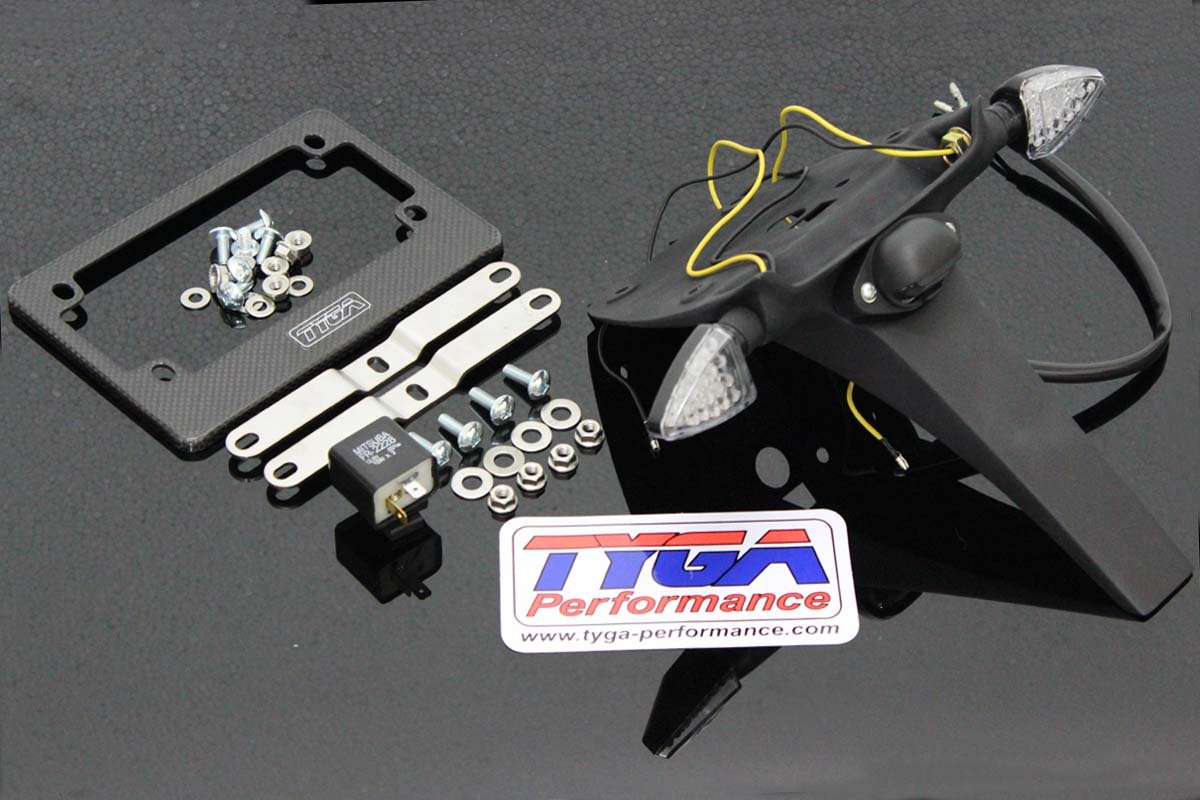 Kit, Tail Tidy/License Plate, GRP/Carbon, MSX125 Grom