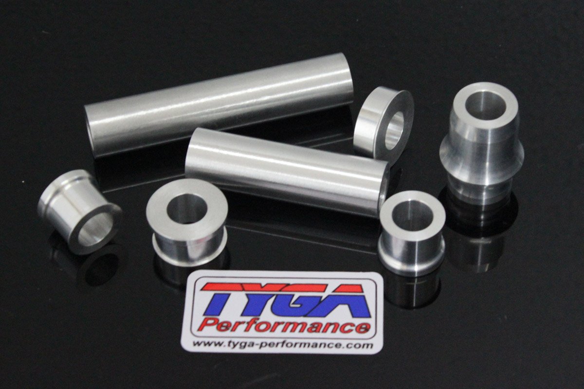 Wheel, Aluminium Spacer Kit, (Silver) KTM RC and Duke Series