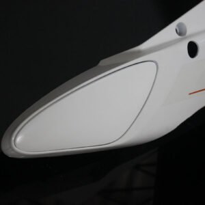 Cover, Exhaust Outlet, GRP, KTM RC390, White
