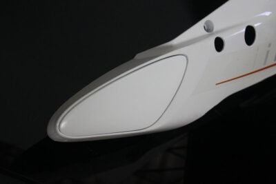 Cover, Exhaust Outlet, GRP, KTM RC390, White