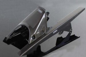 Rear Hugger/Chain Guard Assembly, Carbon, KTM Duke and RC 125/200/250/390