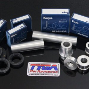 Wheel, Aluminium Spacer, Bearing, and Seal Kit, (Silver) KTM RC and Duke Series