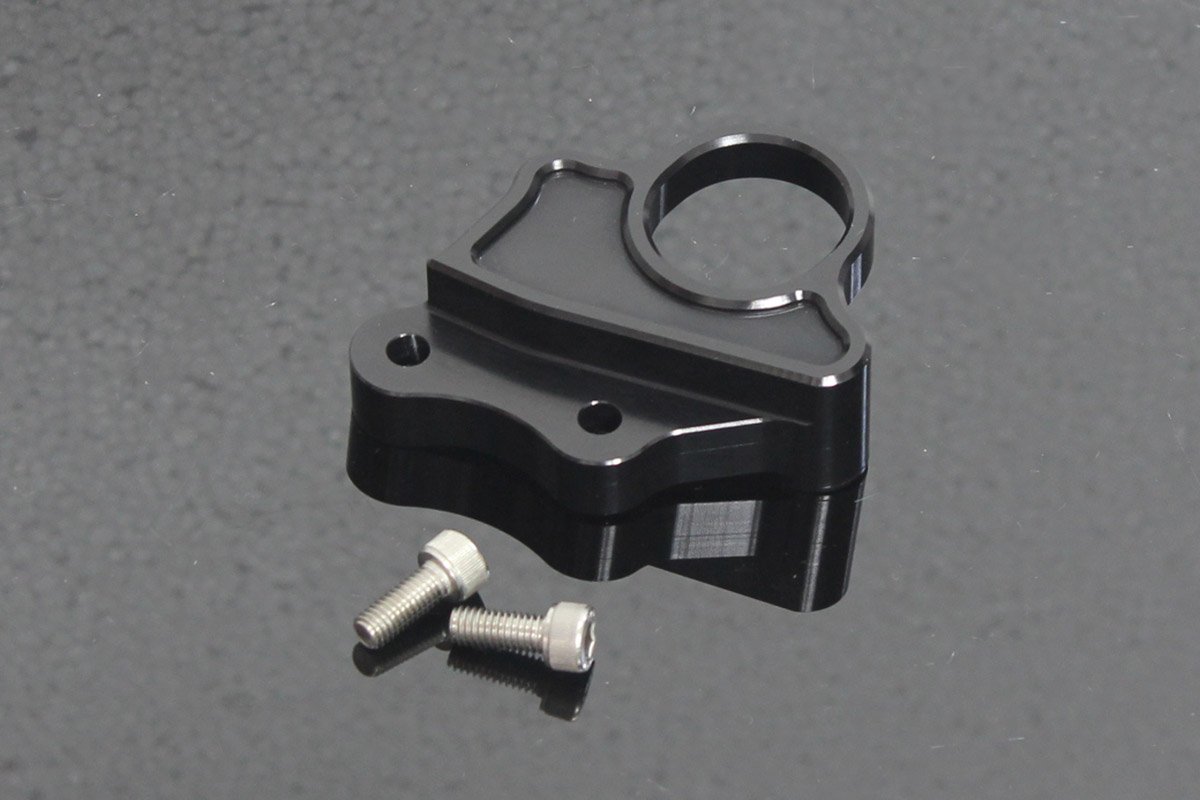Ignition Switch Holder, CNC Black, NC30 VFR400R