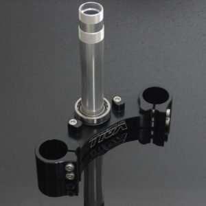 Lower Triple Clamp, CNC Black, Honda VFR400R/NC30