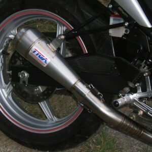 Silencer, Stainless Moto Maggot, 50.8 mm, No fittings