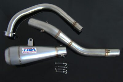 Set, Pipe, Full Race System, CBR250R, Maggot Silencer