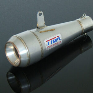 Silencer, Stainless Moto Maggot, 50.8 mm, No fittings