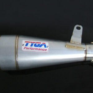 Silencer, Stainless Motor Maggot, 50.8 mm., ER6, No fittings